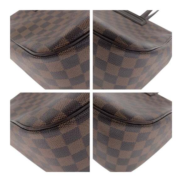 LOUIS VUITTON Brown Damier Leather Shoulder Bag - Picture 3 of 10